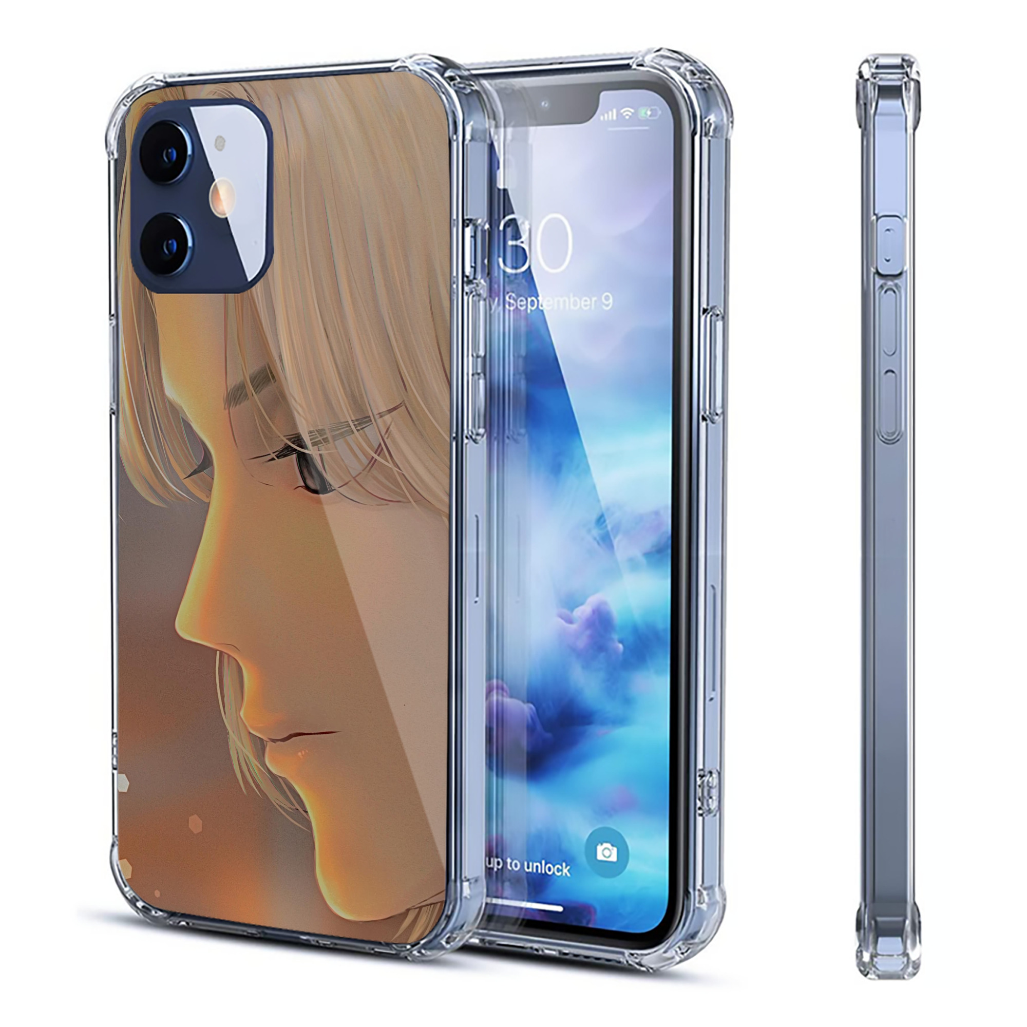 （画像用） 東京リベンジャーズ Tokyo Revengers 【iPhone 12シリーズ対応】透明スマホケース（クリアソフトケース）